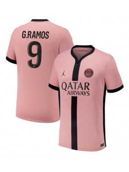 Paris Saint-Germain Goncalo Ramos #9 Ausweichtrikot 2024-25 Kurzarm